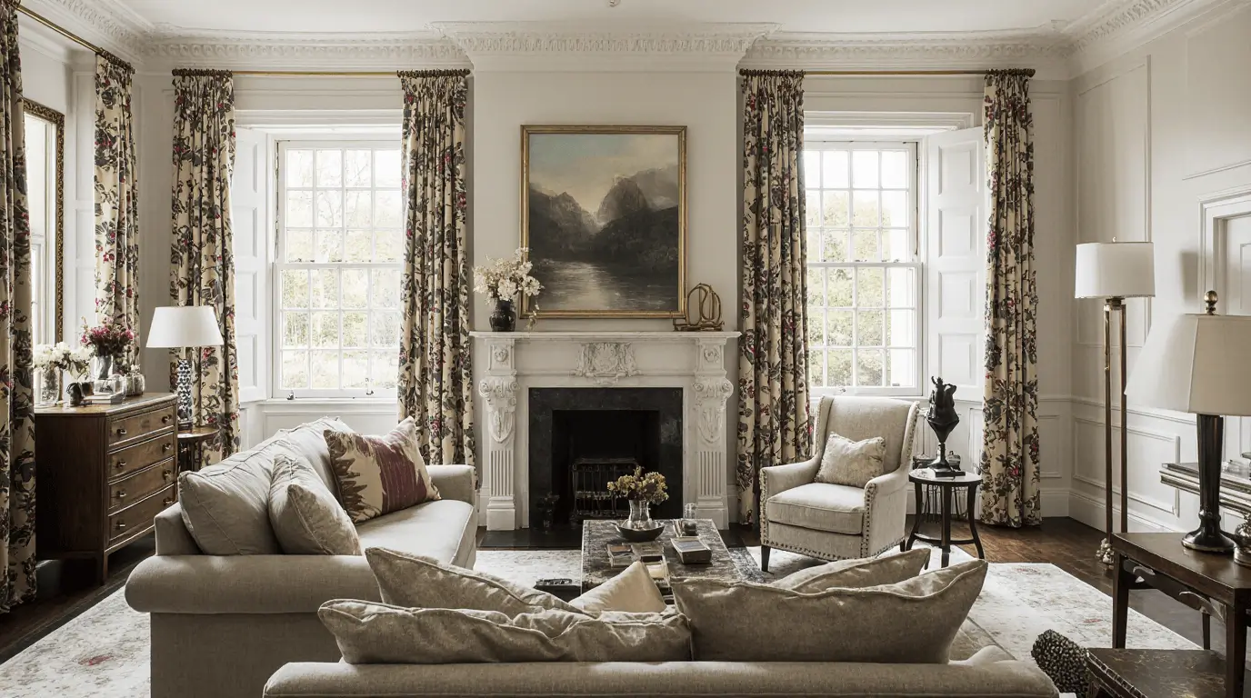 georgian townhouse interior