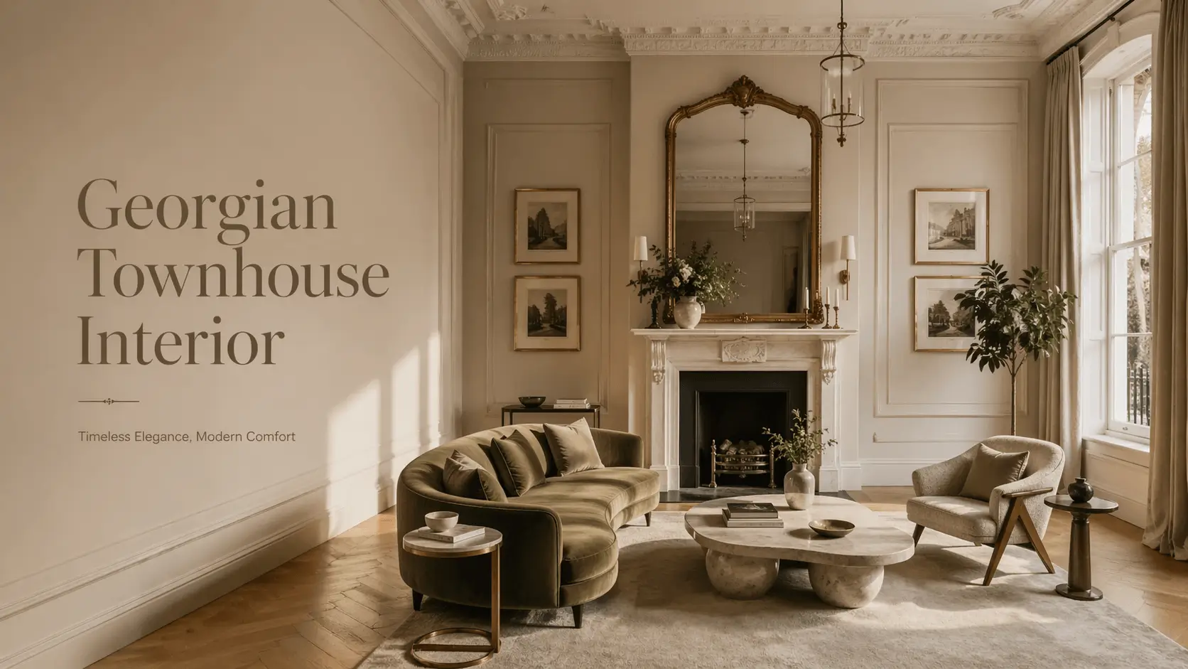 georgian townhouse interior