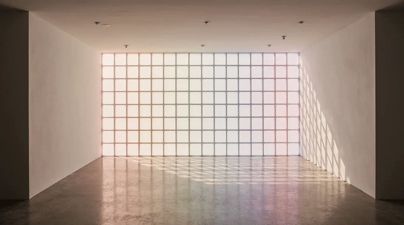 glass block walls interior