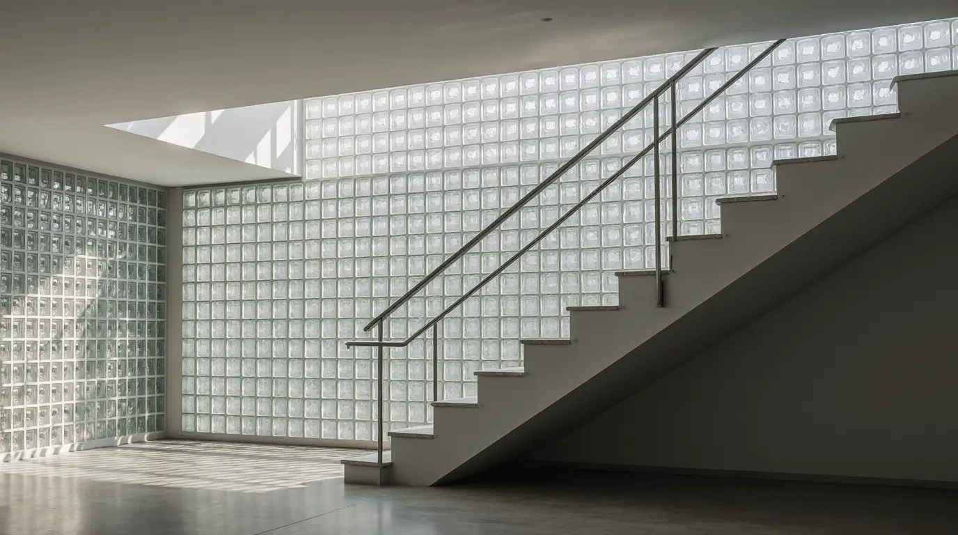glass block walls interior