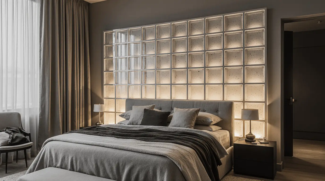 glass block walls interior