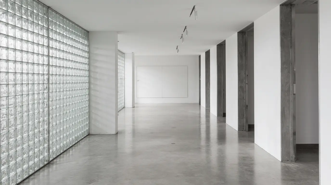 glass block walls interior
