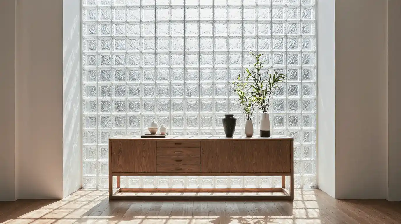 glass block walls interior