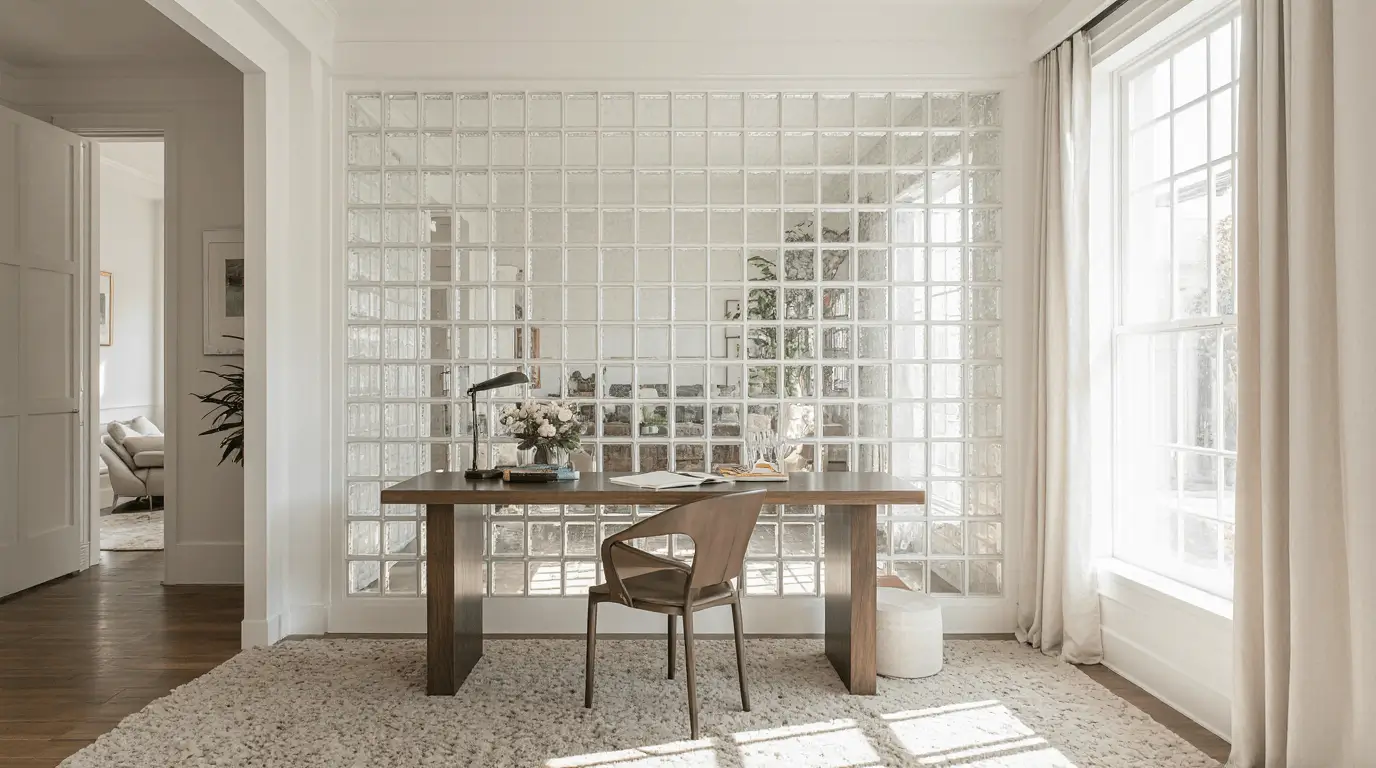 glass block walls interior