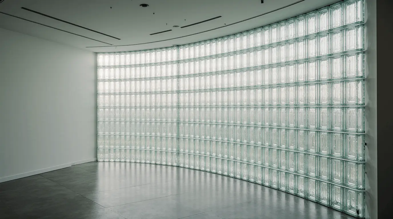 glass block walls interior