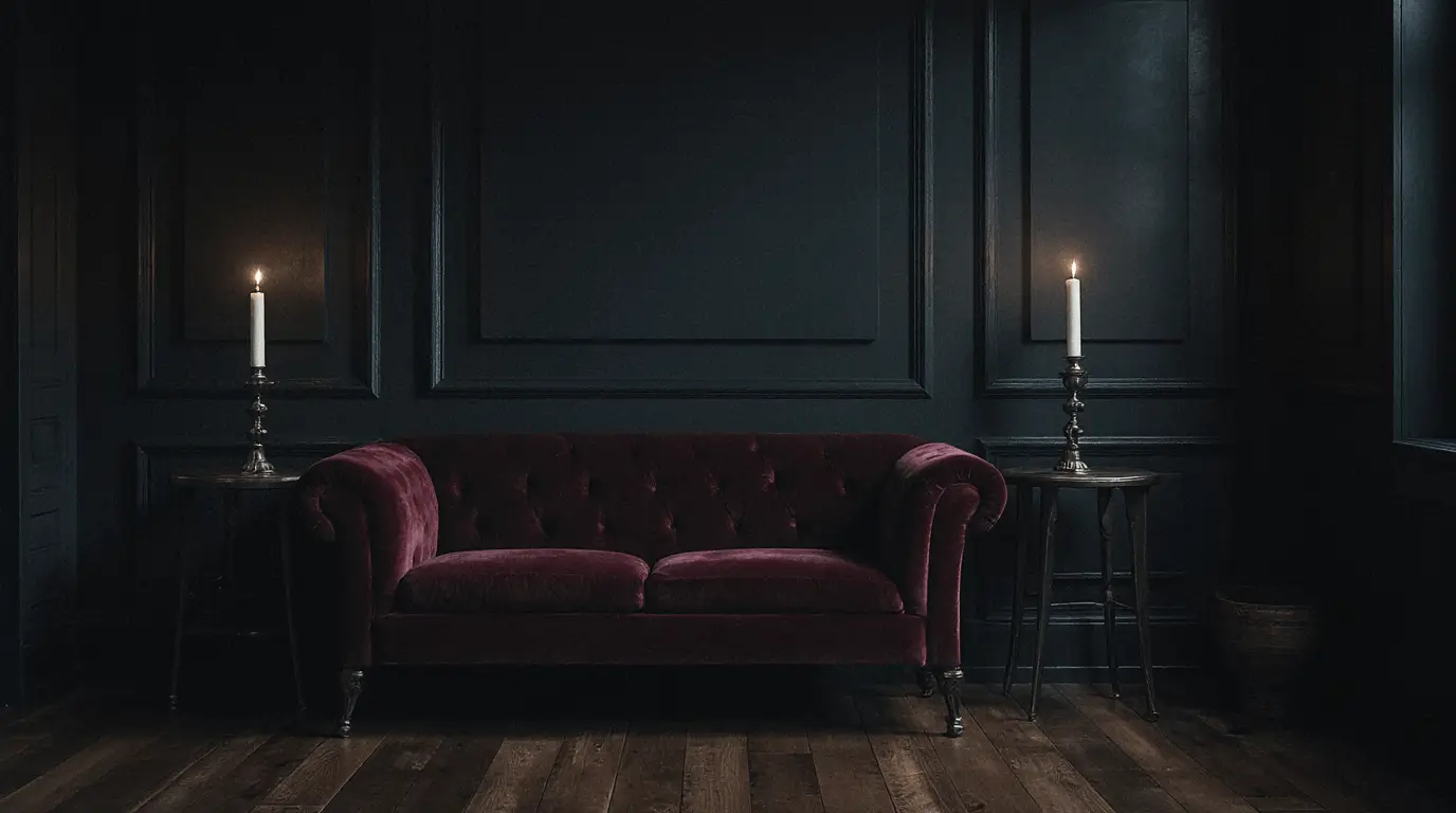 gothic interior design characteristics