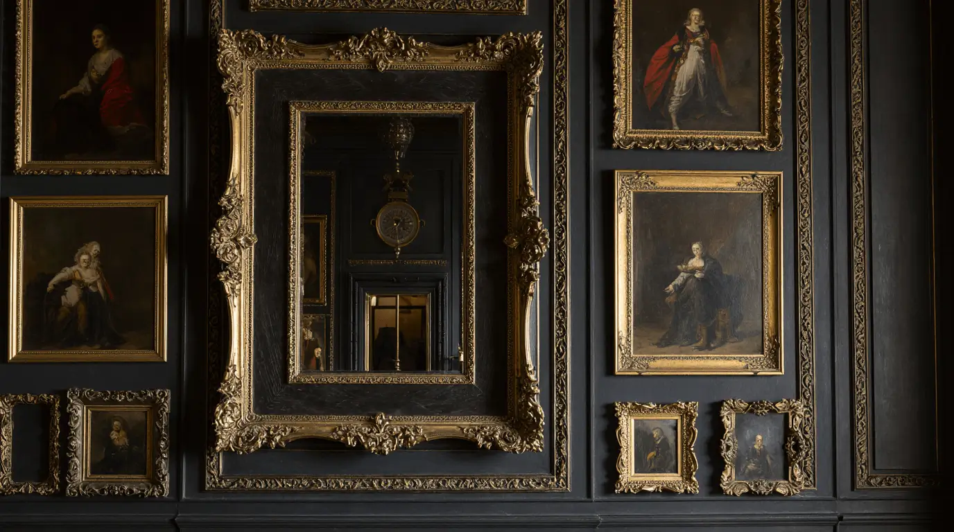 gothic interior design characteristics