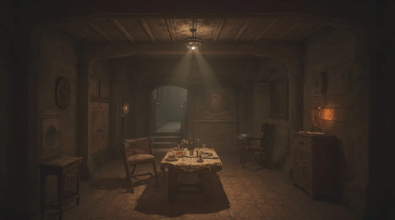 gothic interior design characteristics