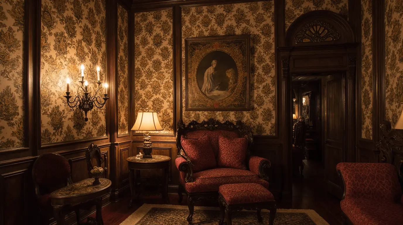 gothic interior design characteristics