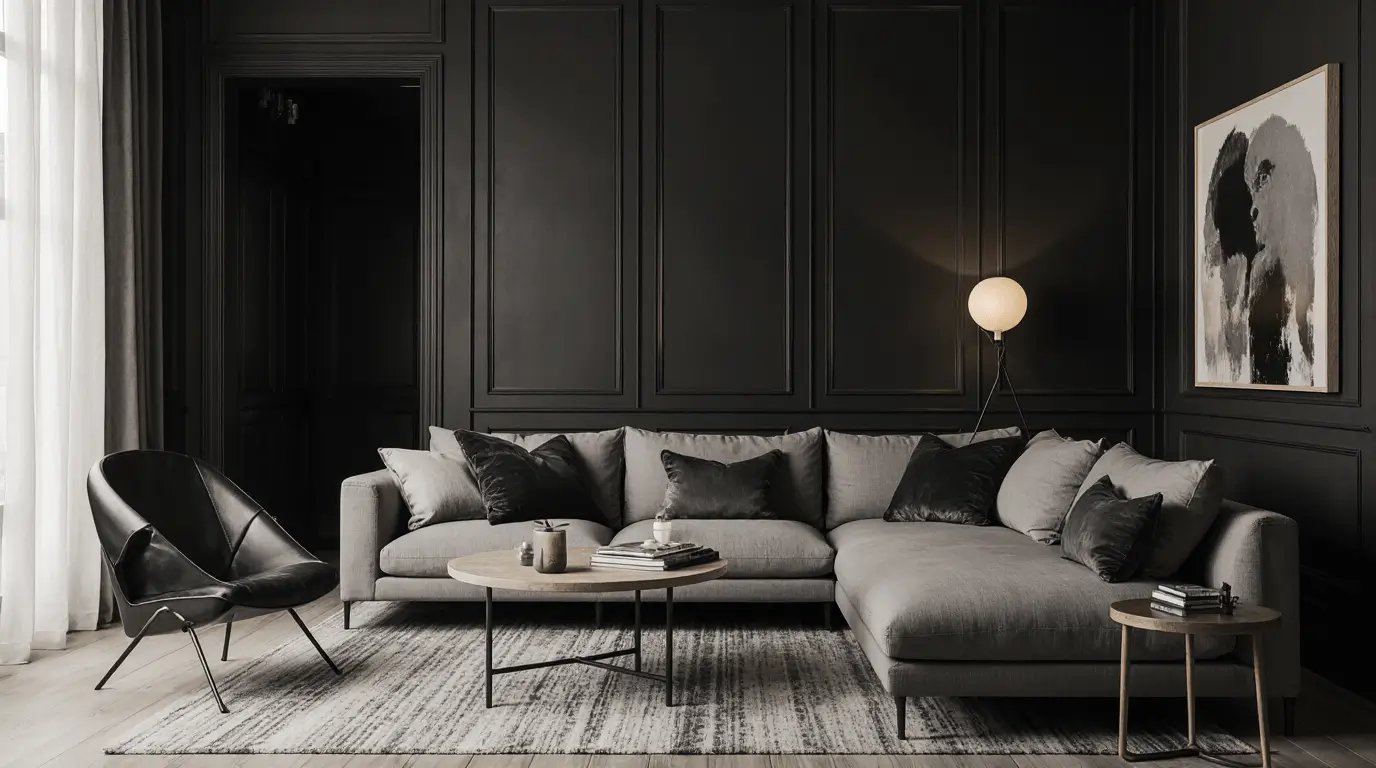 gothic interior design characteristics