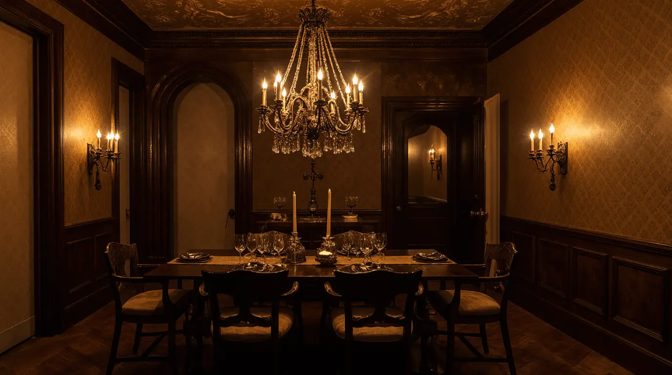 gothic interior design characteristics