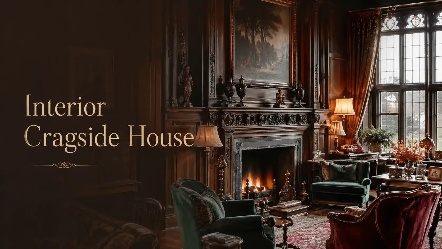 interior cragside house