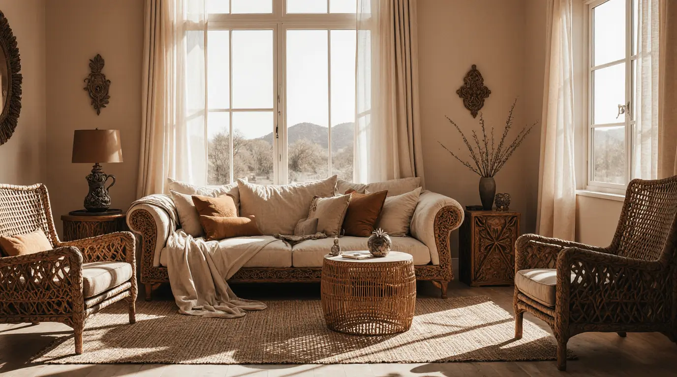 living room african interior design