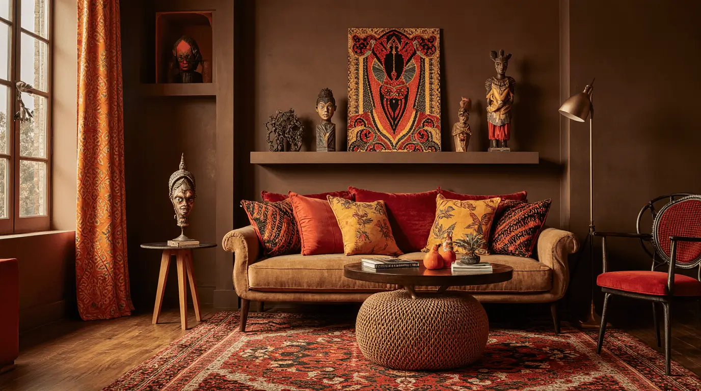 living room african interior design