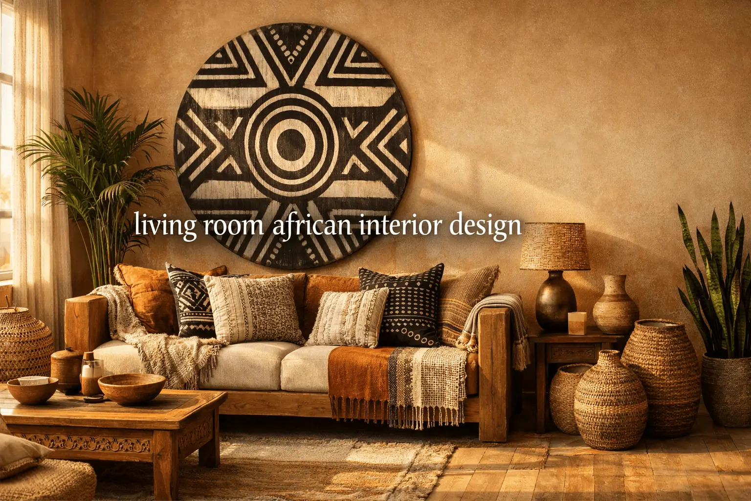 living room african interior design