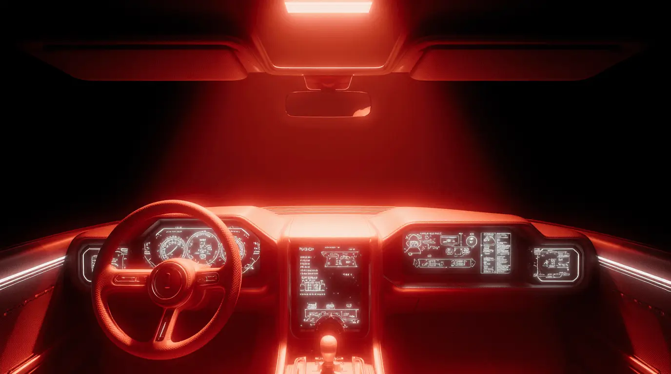 mercedes interior lights