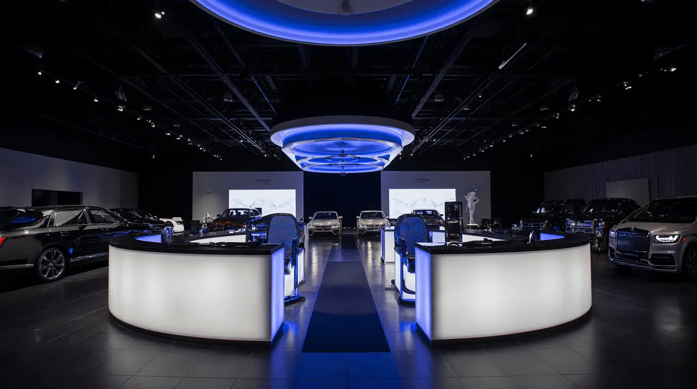 mercedes interior lights