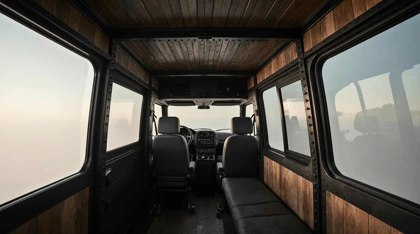 minibus interior design