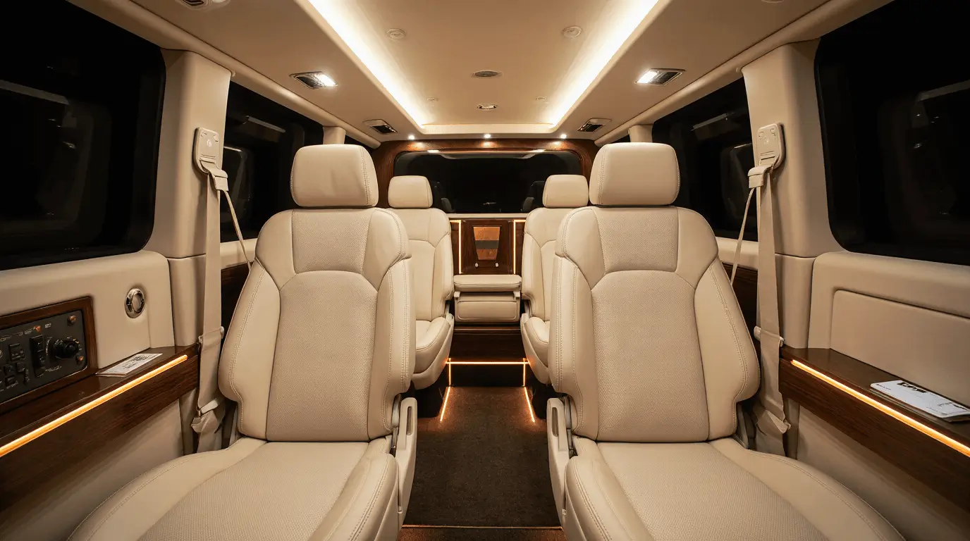 minibus interior design