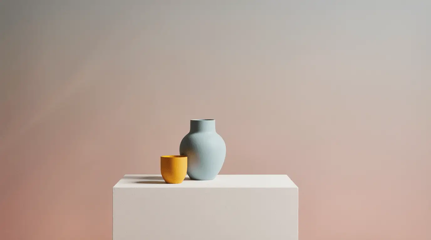 minimalist pop art interior design