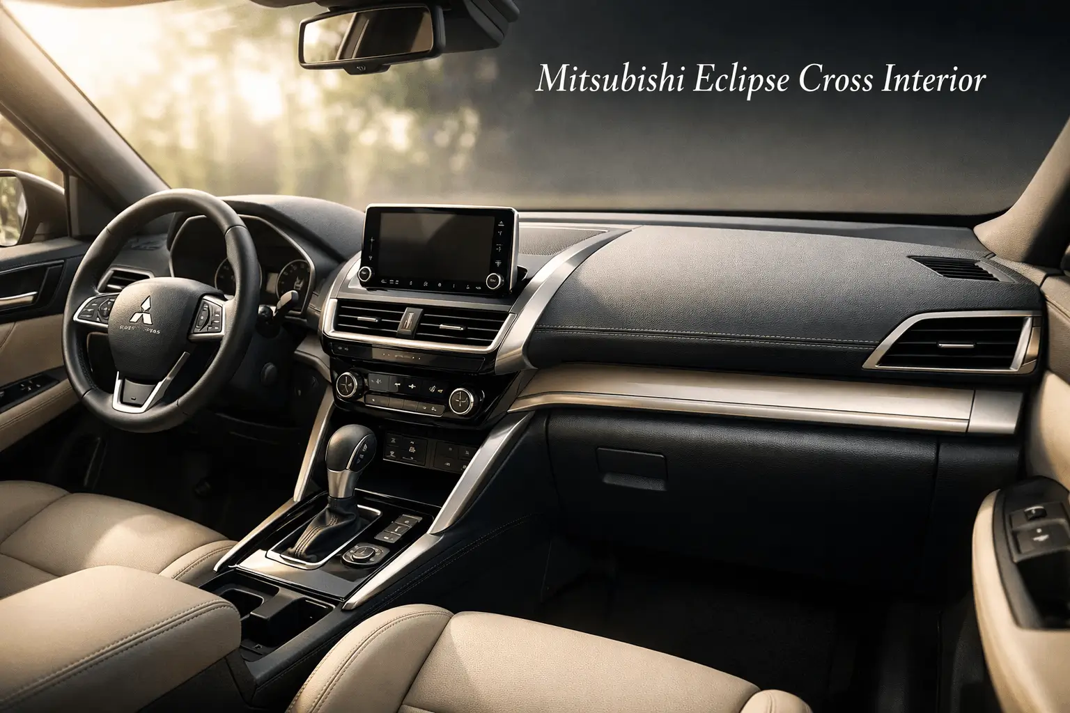 mitsubishi eclipse cross interior