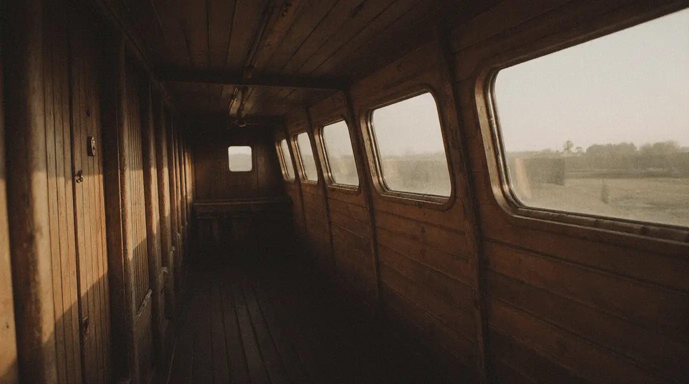 narrow boat interior