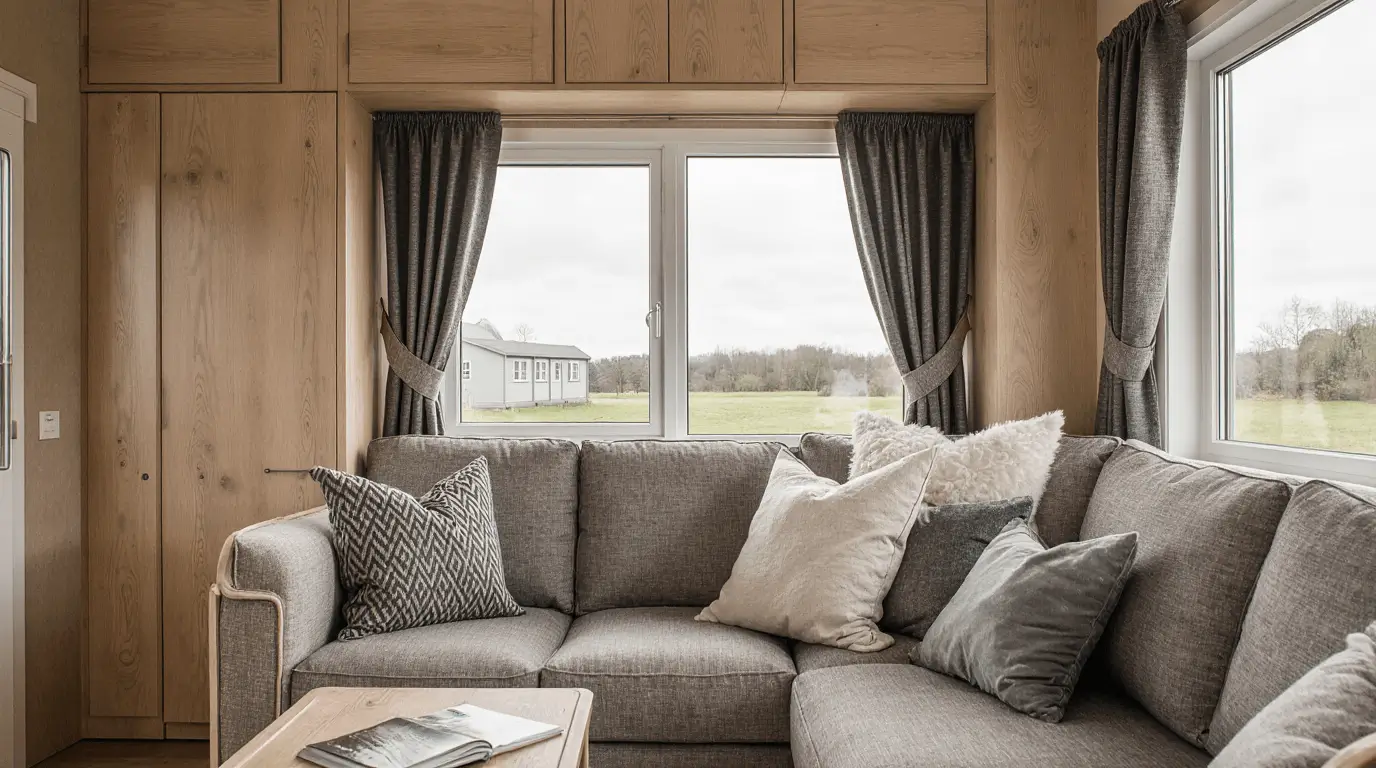 park home interior refurbishment