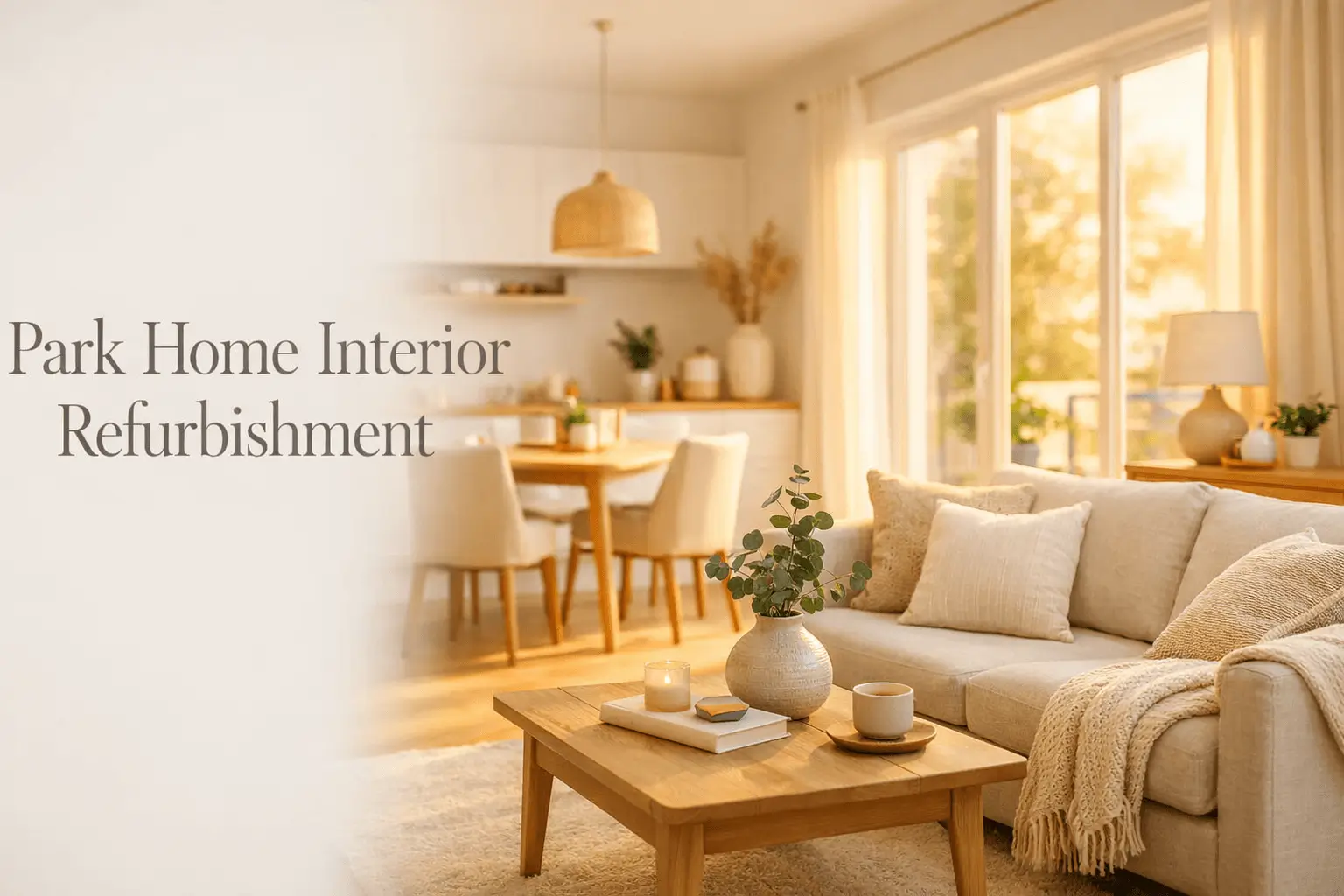 park home interior refurbishment