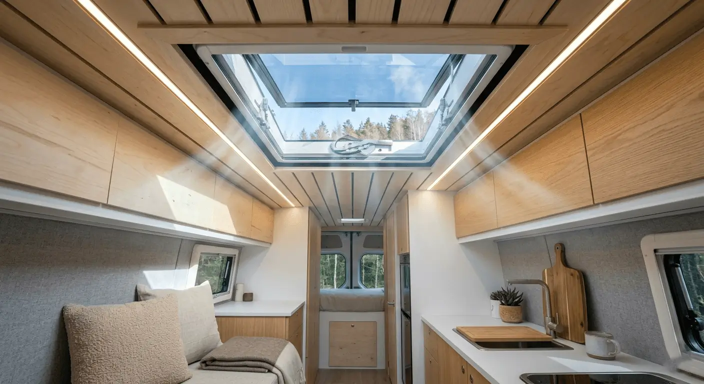 peugeot boxer campervan interior