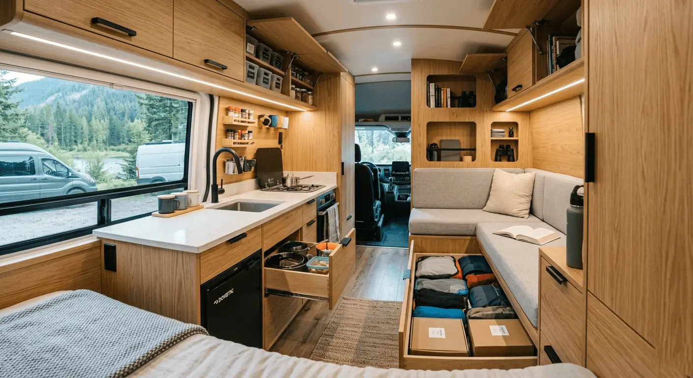 peugeot boxer campervan interior