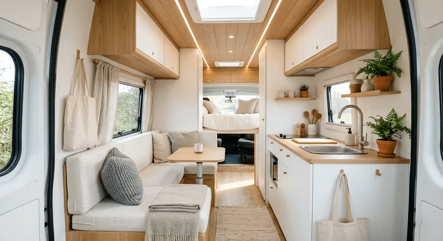 peugeot boxer campervan interior