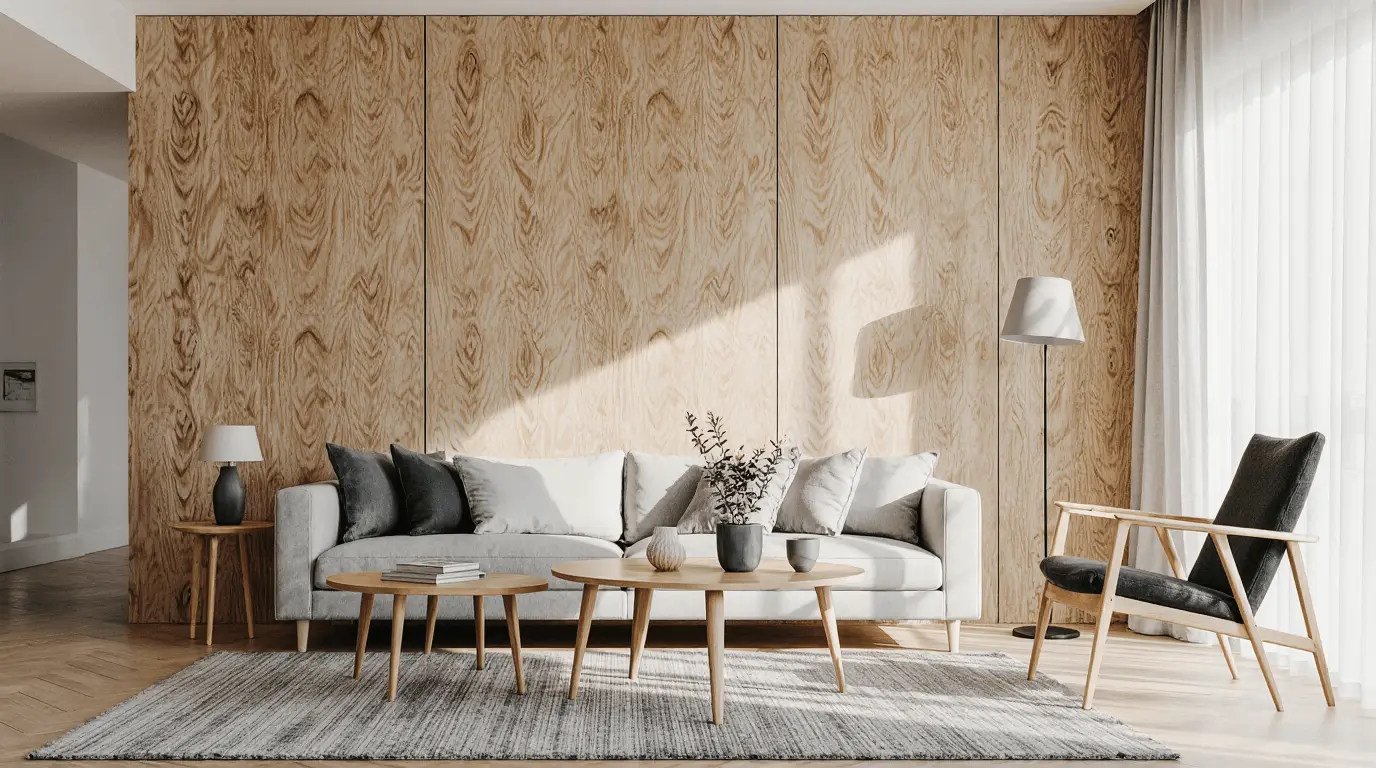 plywood cladding interior