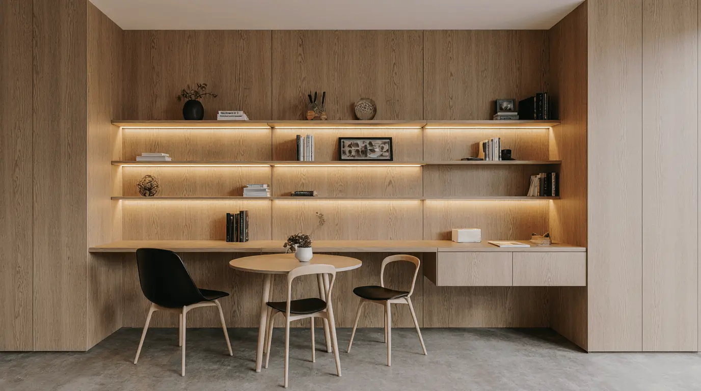 plywood cladding interior