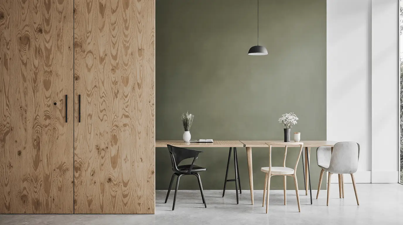 plywood cladding interior