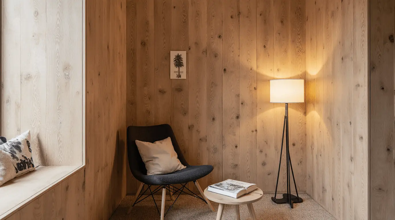 plywood cladding interior