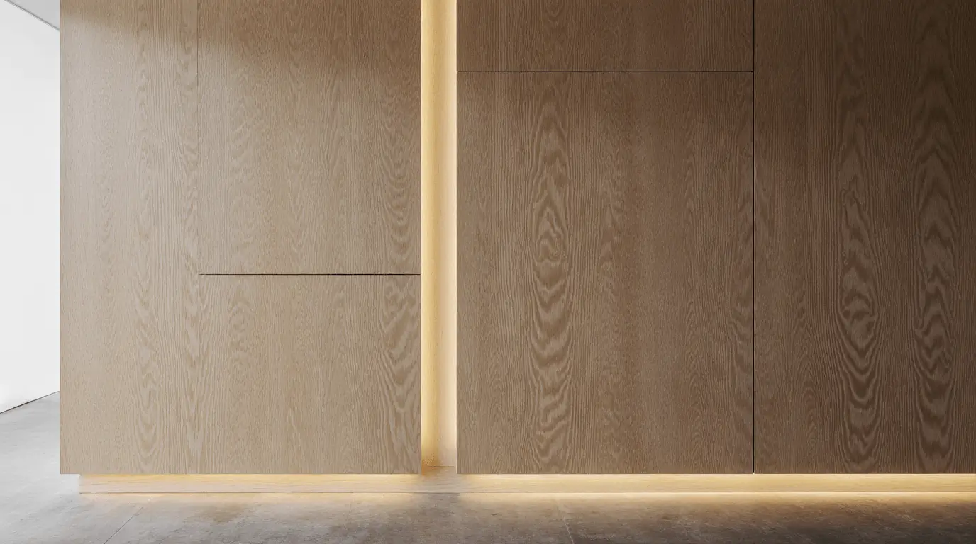 plywood cladding interior