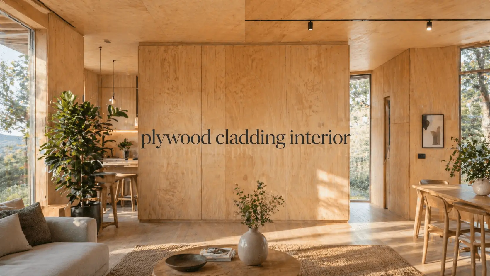 plywood cladding interior