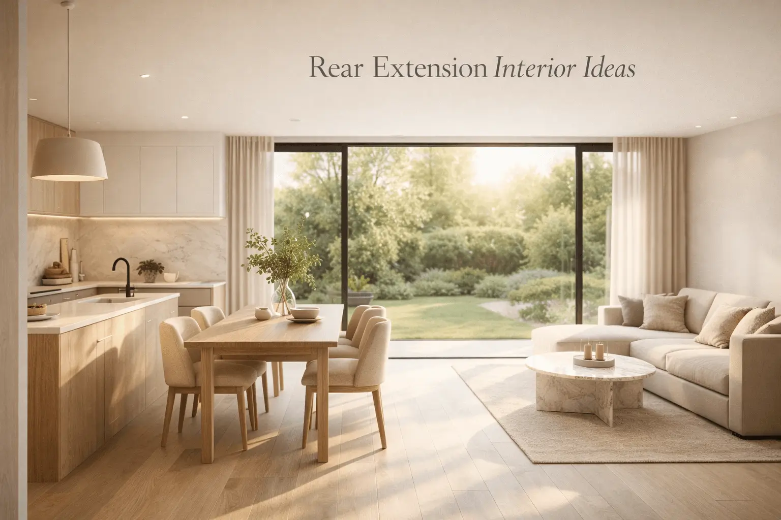 rear extension interior ideas
