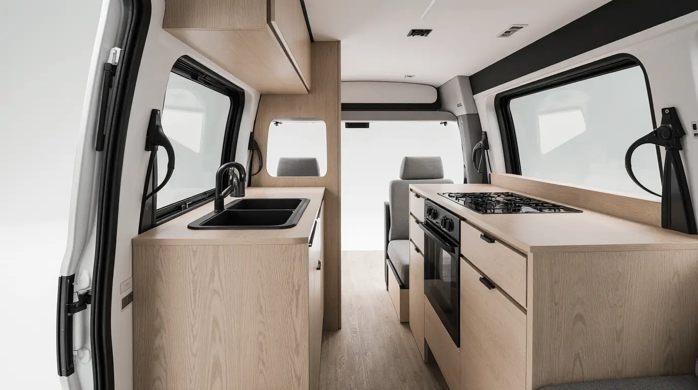 small camper van interior ideas