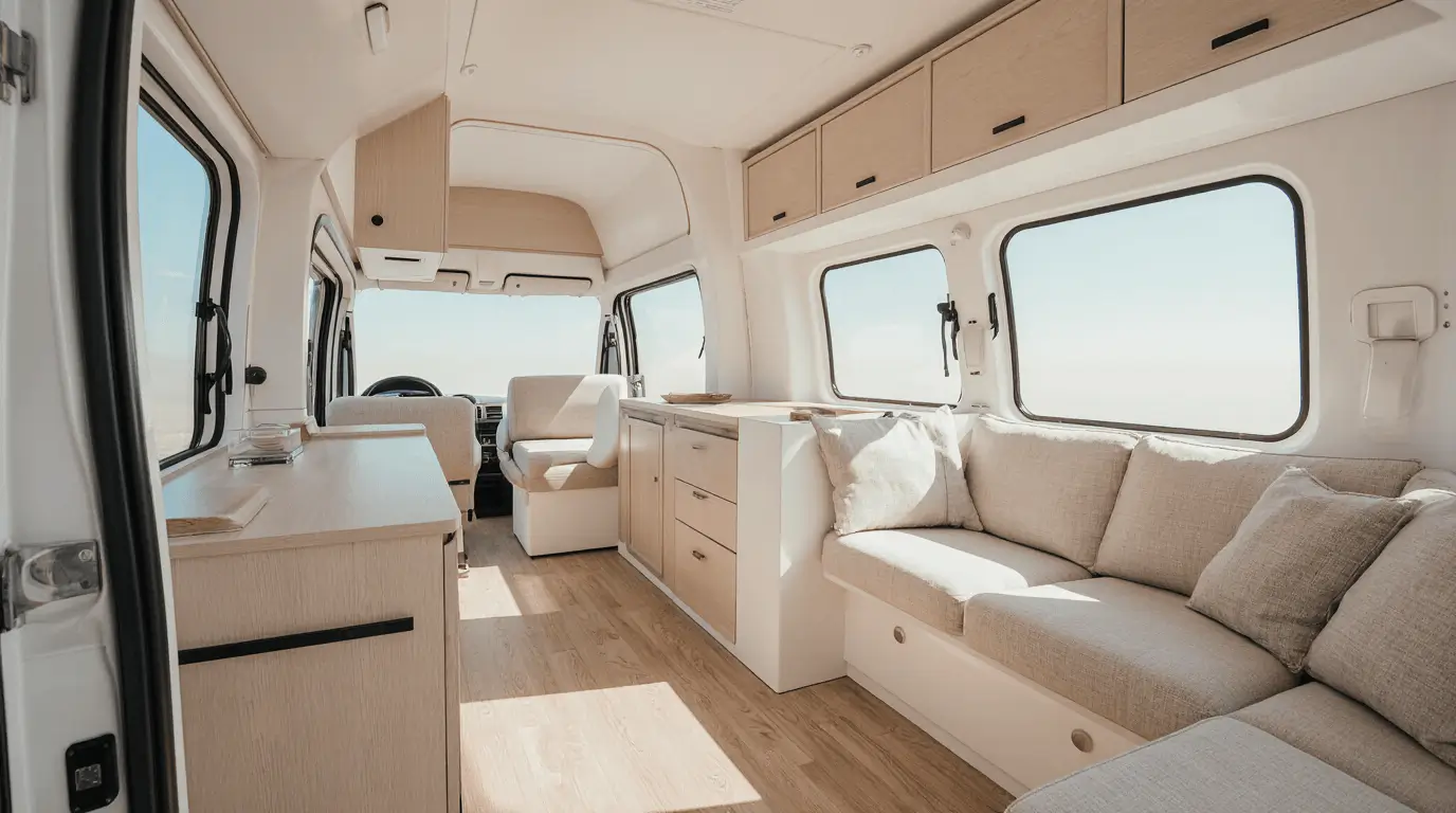 small camper van interior ideas