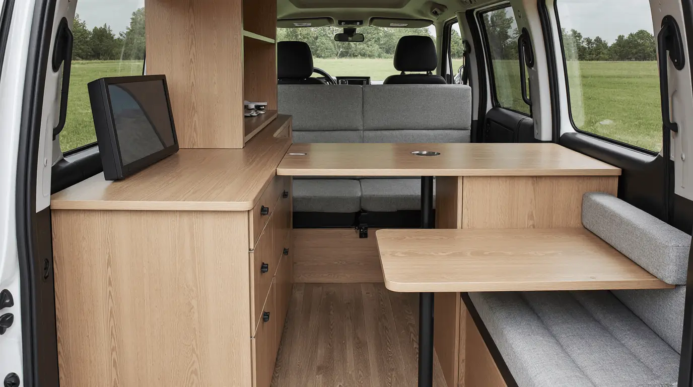 small camper van interior ideas
