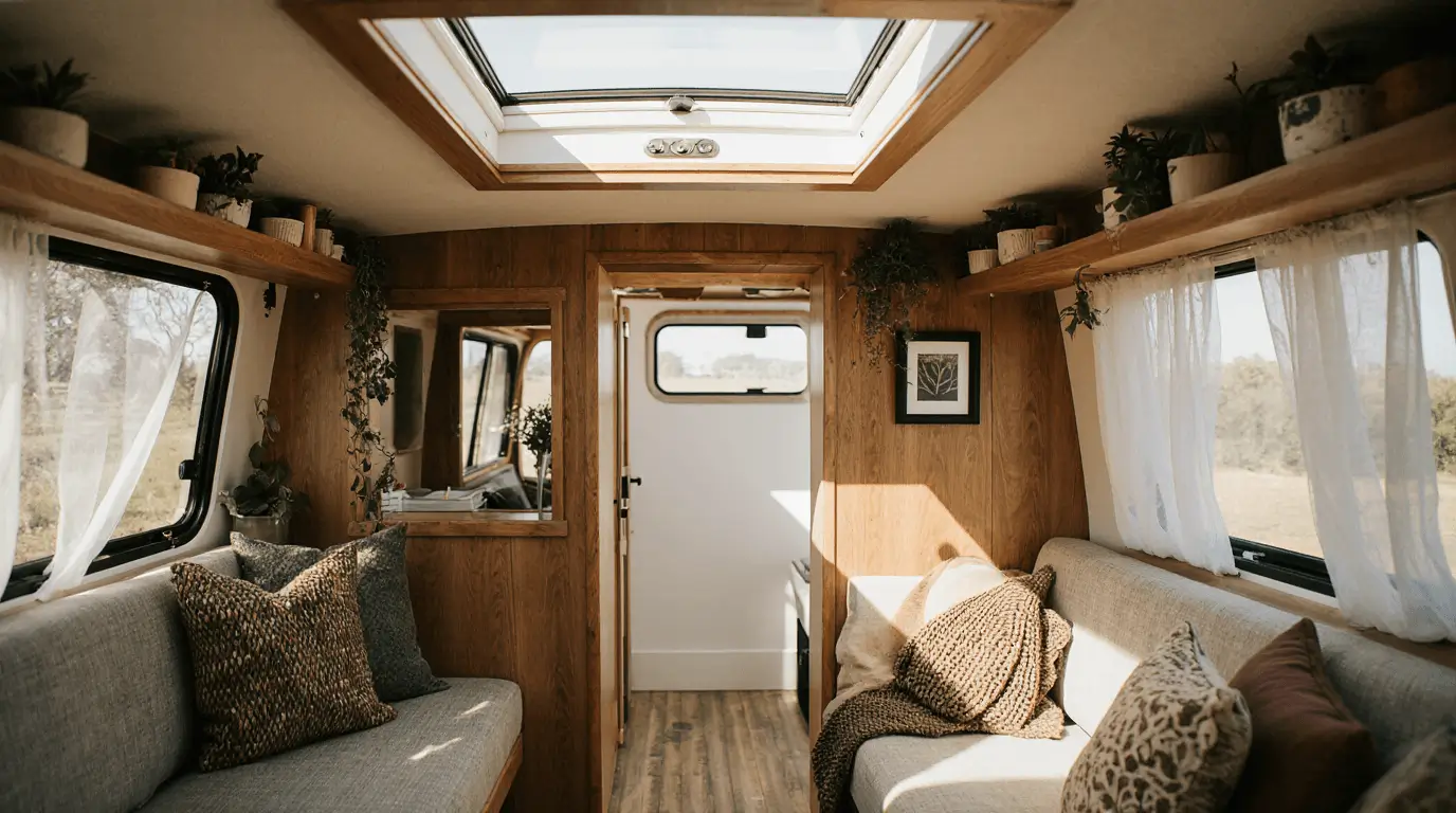 small camper van interior ideas
