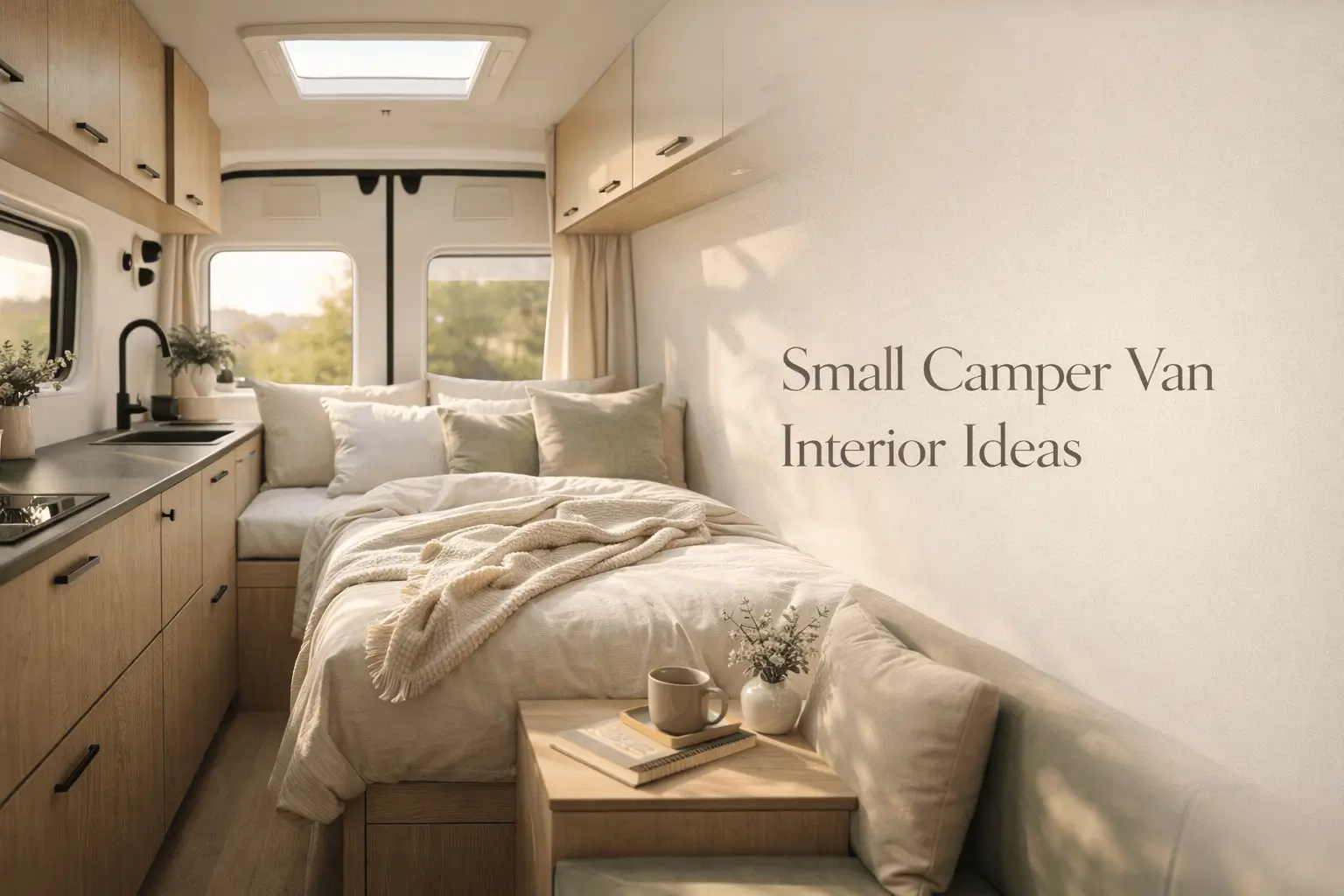 small camper van interior ideas