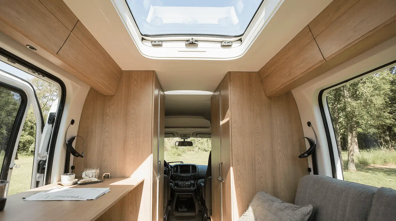 small campervan interior ideas