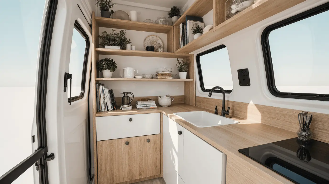 small campervan interior ideas