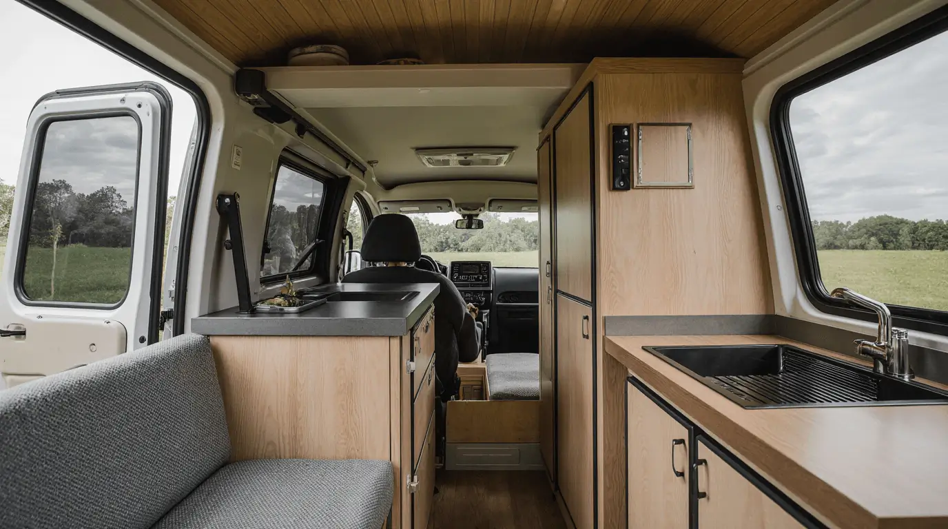 small campervan interior ideas