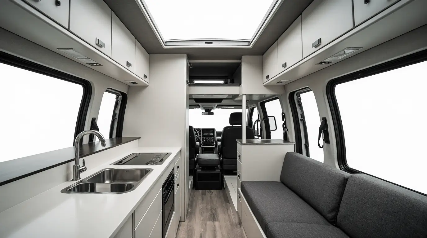 small campervan interior ideas