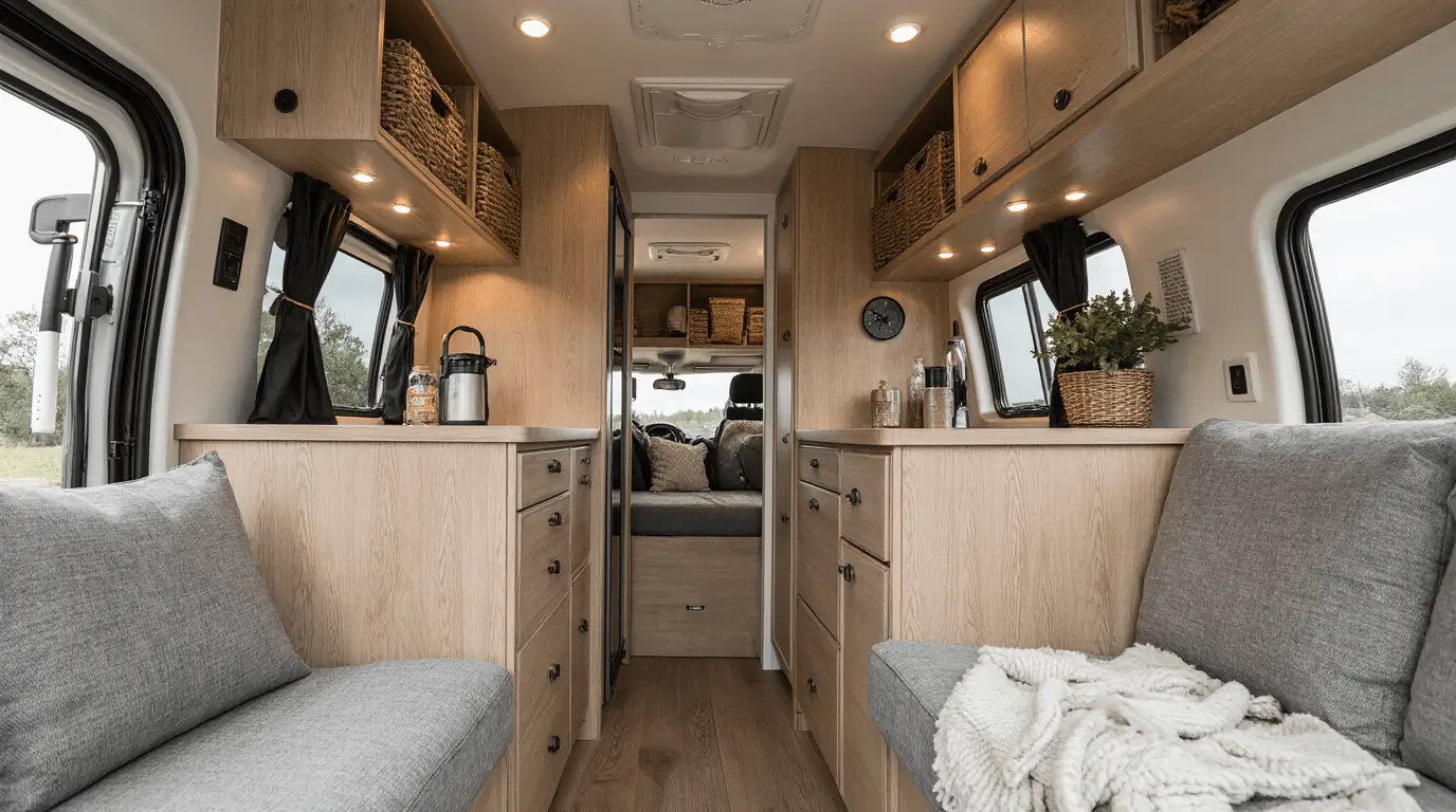 small campervan interior ideas