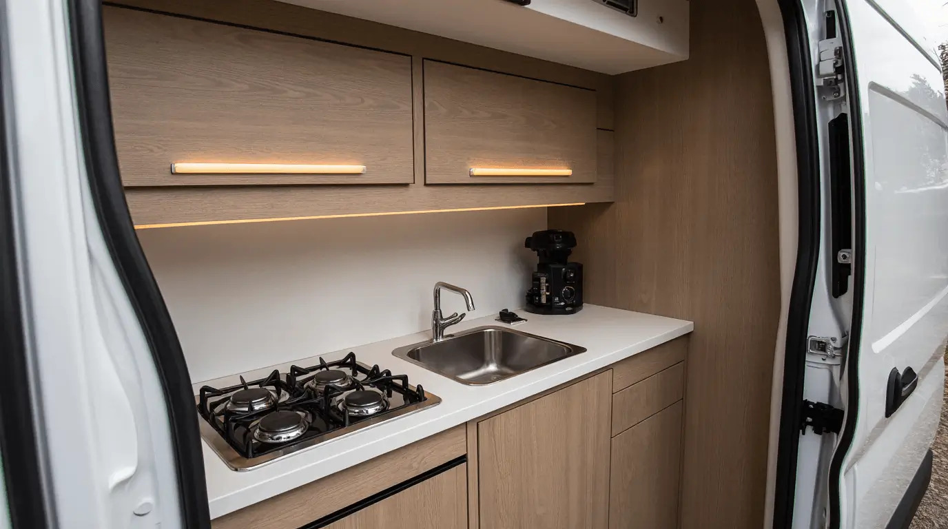 small campervan interior ideas