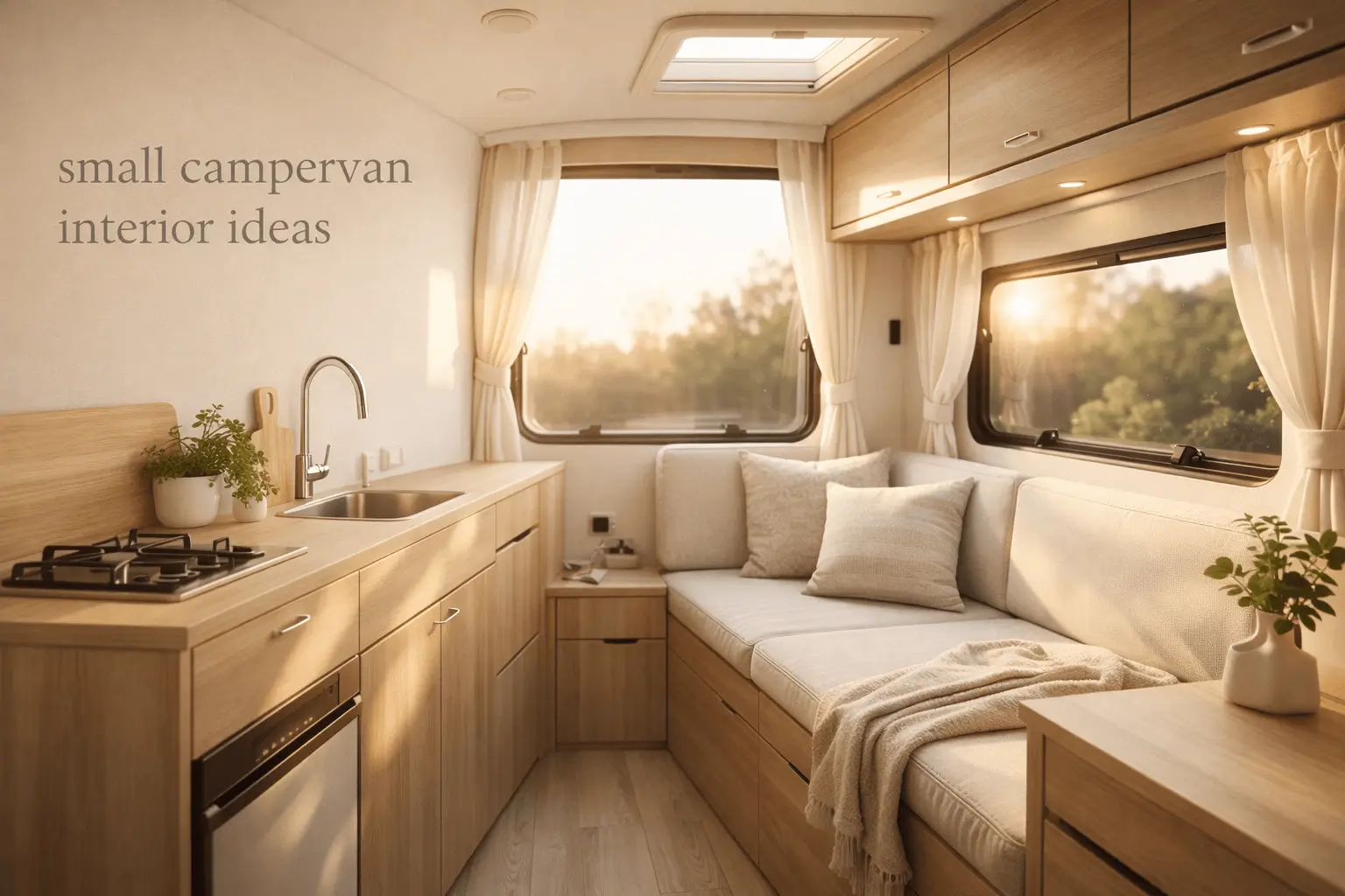 small campervan interior ideas